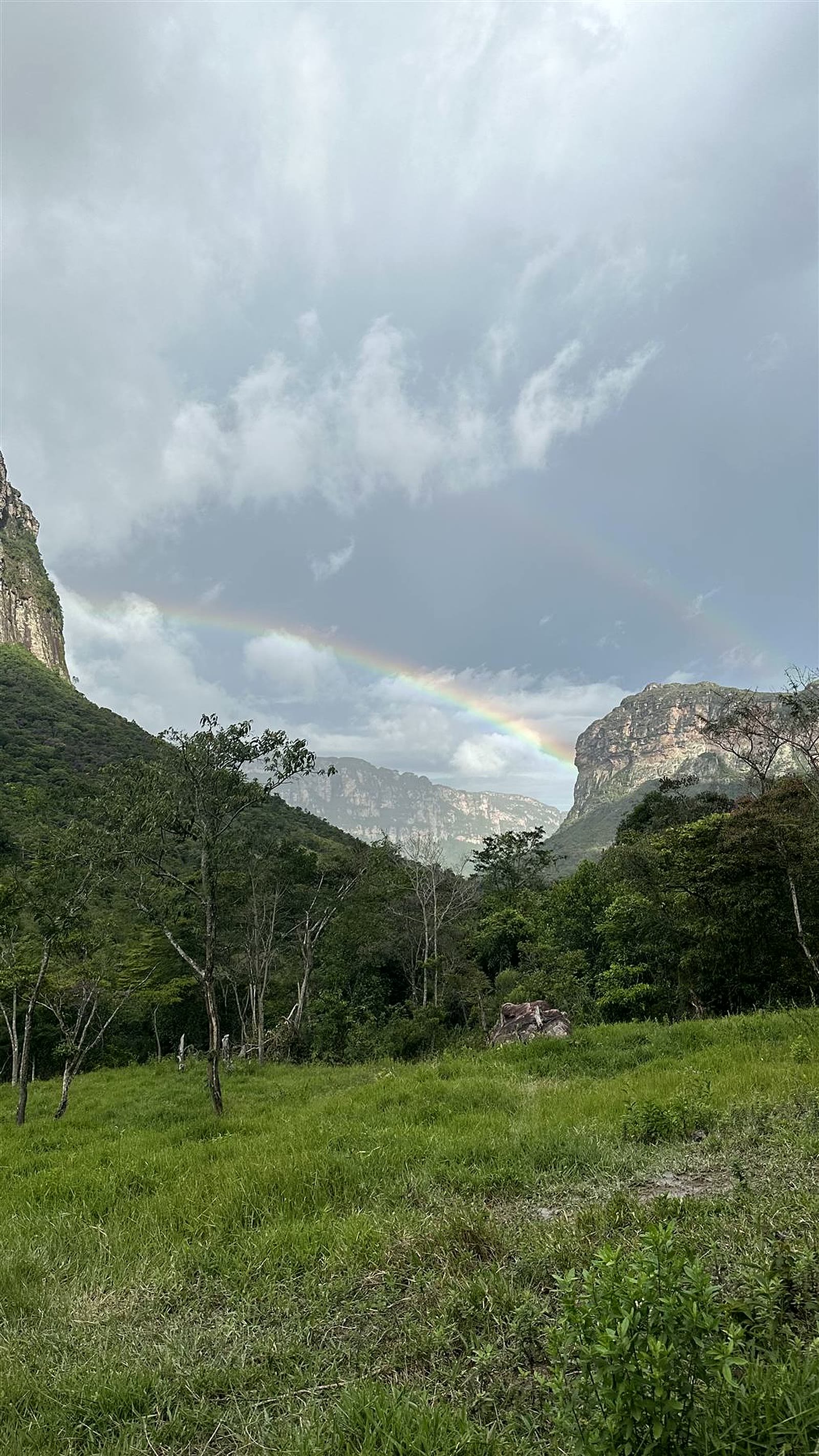 Arco-íris no Vale do Pati
